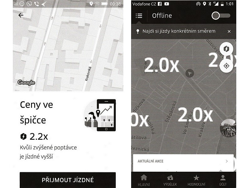 Spolujízda nebo taxi?